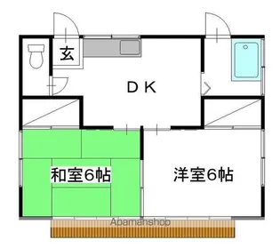 茨城県ひたちなか市大字足崎【一戸建】の間取り
