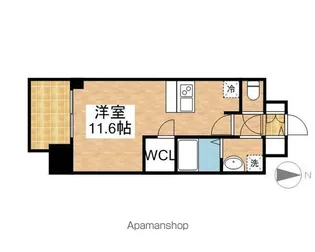 プレサンスTHE栄【10階】の間取り