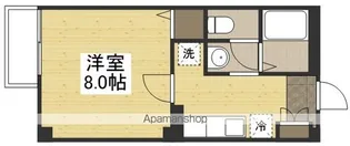 フォブールサウス【1階】の間取り