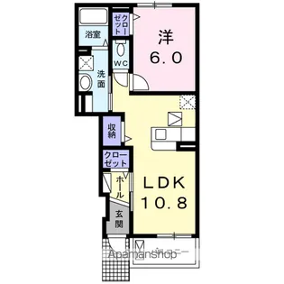 ラフィネⅡ【1階】の間取り