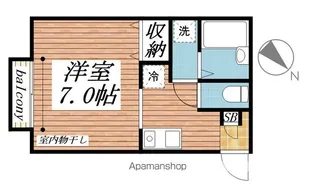 アンクレージュ【2階】の間取り