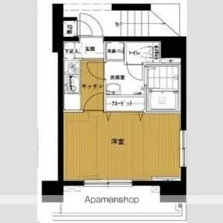 トーシンフェニックス南麻布【9階】の間取り