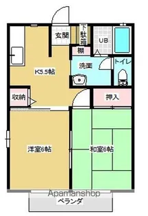 ディアス・パーク【2階】の間取り