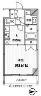 スペーシア高円寺Ⅰ【7階】の間取り