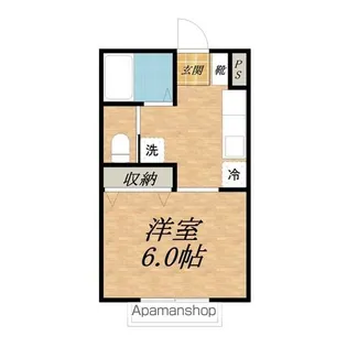 ハイツオリオン【C号室】の間取り