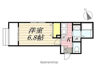 ジュネス東松戸【1階】の間取り