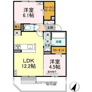 ソフィア古川町【1階】の間取り