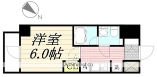ベルシード立川【12階】の間取り