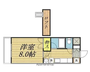 ヴェルートラルヂュⅡ【102号室】の間取り