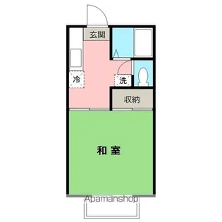 レピュート新生【202号室】の間取り