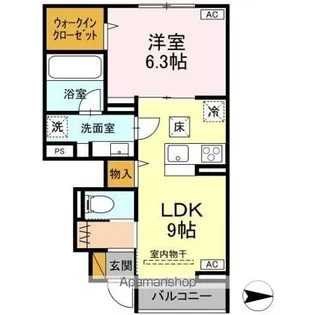 TーHAPPILIA【1階】の間取り