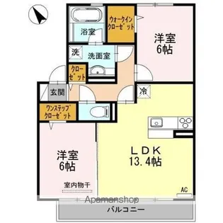 Ohana【2階】の間取り