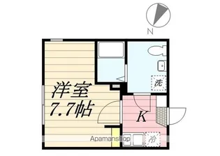 プランドール吉野町【3階】の間取り