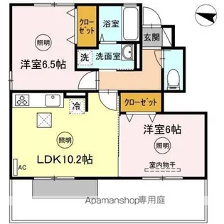 プログレス【1階】の間取り