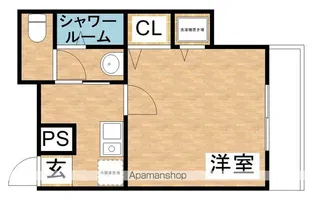 グランドステージ江坂【2階】の間取り