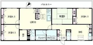 フェリス櫻井【1F号室】の間取り