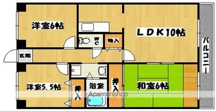 ボッセルコート深井【2階】の間取り