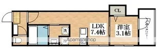 ハーモニーテラス鷹合【1階】の間取り