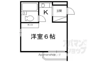 メゾン・ド・パルミエ【4F号室】の間取り