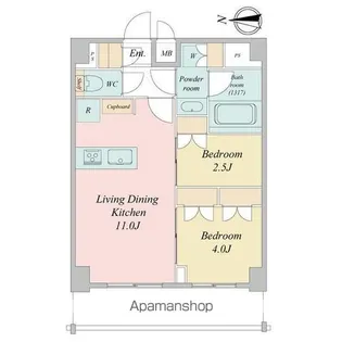 LIME RESIDENCE KAWAGUCHI EAST【6階】の間取り