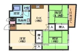 舩倉ビル【2階】の間取り