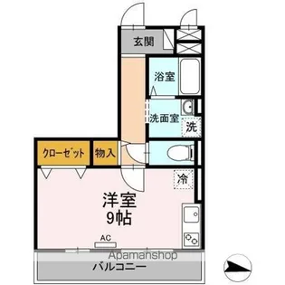 センプリーチェ【3階】の間取り