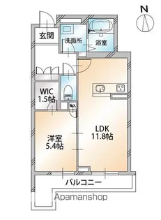 BEL LAPIS【3階】の間取り