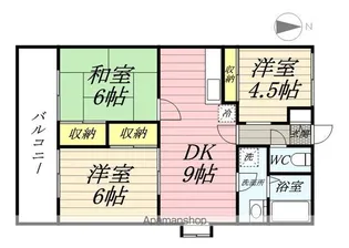 エクセルコート【1階】の間取り