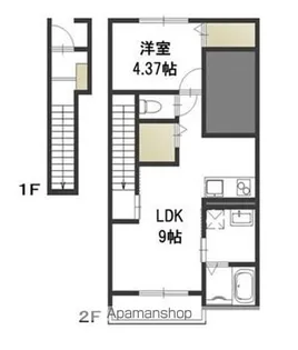 セキドア【2階】の間取り