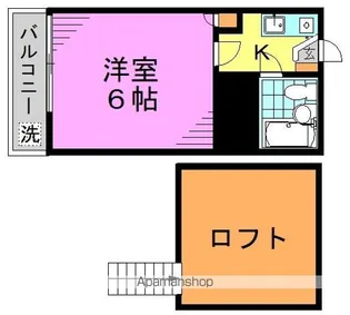 サントノーレ第5阿佐谷【1階】の間取り