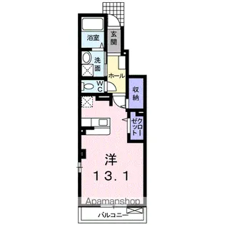 ルッコラⅠ【1階】の間取り