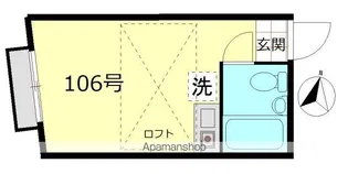 パインヒル小岩【1階】の間取り