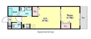 レジデンス東千葉【2階】の間取り