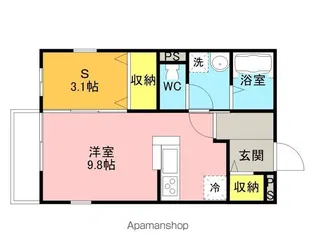 ロイヤルエム【2階】の間取り