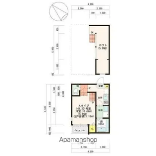 Y’s香住ヶ丘【1階】の間取り