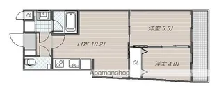 メルヴェーユ蘇我【1階】の間取り
