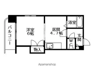 EXCELLⅡ【7階】の間取り
