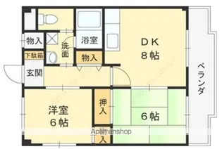 セントポリア【2階】の間取り