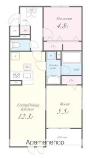 ロコエトワール【2階】の間取り