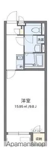 クレイノFLOWER 和【1階】の間取り