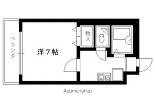 フラッツ 7【205号室】の間取り