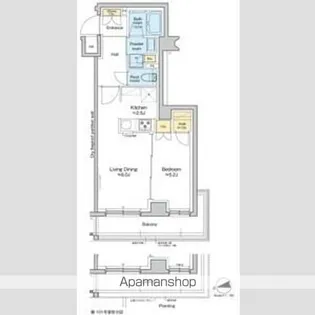 RESIDENCE KOENJI【3階】の間取り