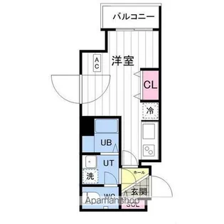 ASTER N13【306号室】の間取り