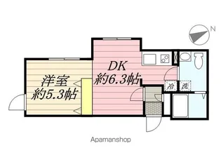 BRANCHE神楽坂【3階】の間取り