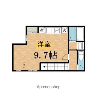 NBKコート【301号室】の間取り