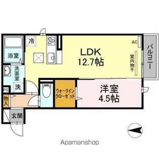 SUNNY【1階】の間取り