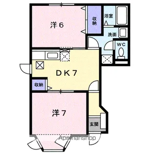 マルゴヒルズⅢ【1階】の間取り