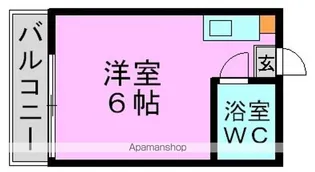 メゾンタナカ【1階】の間取り