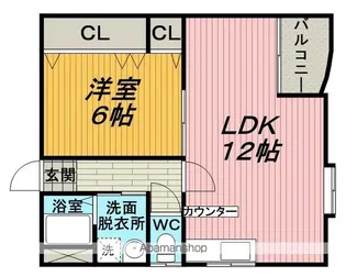 伊丹ビル【301号室】の間取り
