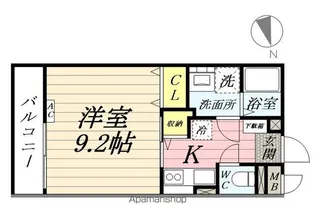 STORY坂井【301号室】の間取り